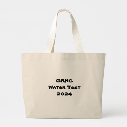 GRNC-watertestlandseer Grote Tote Bag (Achterkant)