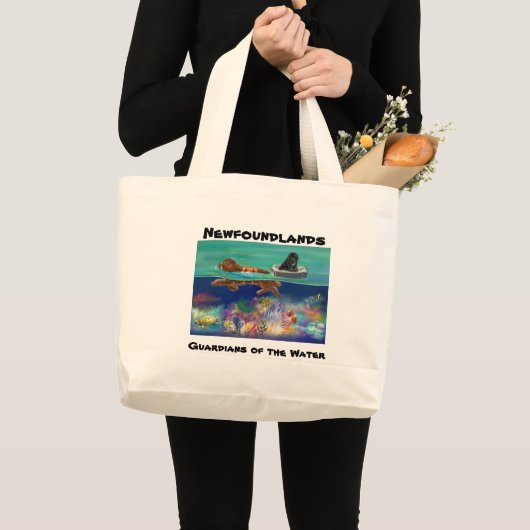 GRNC-watertestlandseer Grote Tote Bag (Voorkant (product))