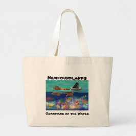 GRNC-watertestlandseer Grote Tote Bag