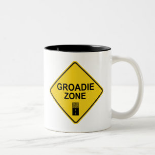 Groadie Zone Gravel Cycling Tweekleurige Koffiemok