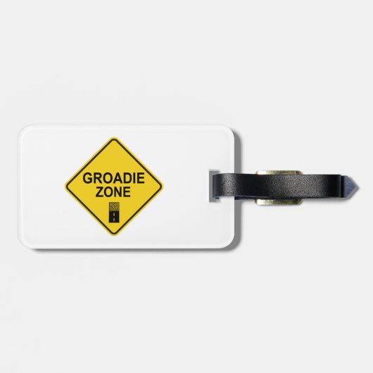 Groadie Zone Grindelfiets Bagagelabel (Achterkant horizontaal)