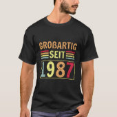 Groãÿig Seit 1987 Groeten Geboorte B-dag T-shirt (Voorkant)