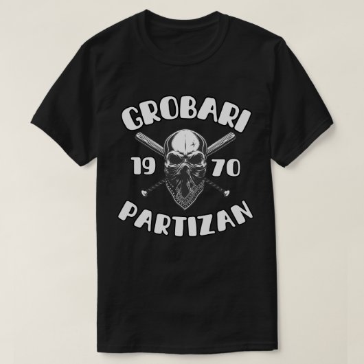 Grobari 1970 Partizan T-shirt (Design voorkant)