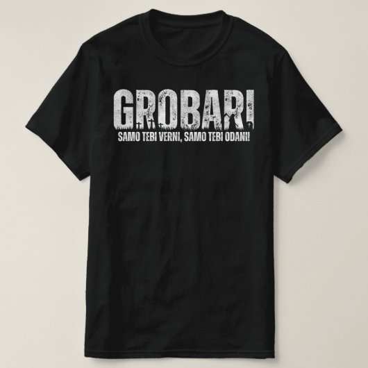 GROBARI - Alleen jou trouw, alleen jou toegewijd! T-shirt (Design voorkant)