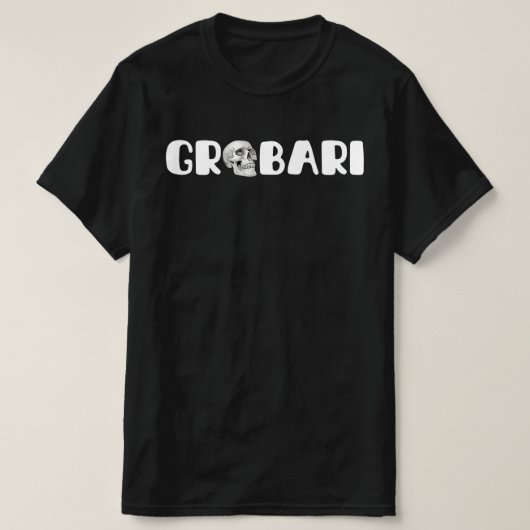 Grobari Kosturska Lobanja T-shirt (Design voorkant)