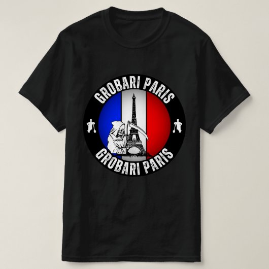 Grobari Parijs Frankrijk T-shirt (Design voorkant)