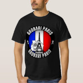 Grobari Parijs Frankrijk T-shirt (Voorkant)