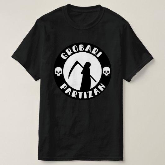Grobari Partizan Kosac Smrti  T-shirt (Design voorkant)