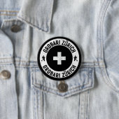 Grobari Zürich Ronde Button 7,6 Cm (In situ)