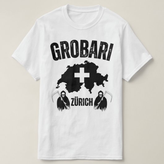 Grobari Zürich T-shirt (Design voorkant)