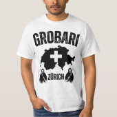 Grobari Zürich T-shirt (Voorkant)