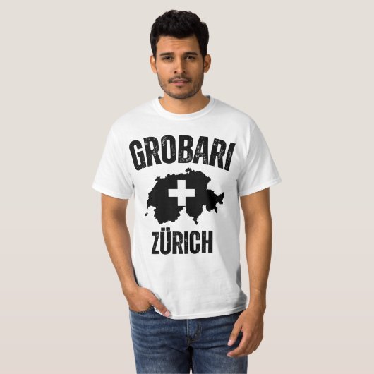 Grobari Zürich T-shirt (Voorkant volledig)