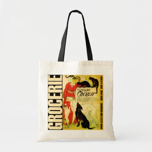 "Grocerie Cheron" Tote Bag (Voorkant)