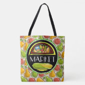 Grocering over het hele afdrukTas - Zie achterzijd Tote Bag (Voorkant)