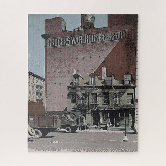 Grocers Warehouse  Industrial Landscape Legpuzzel (Verticaal)