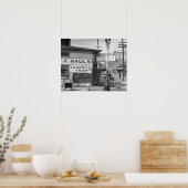 Grocery and Sandwich Shop, 1934.  foto Poster (Keuken)