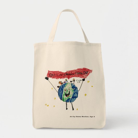 Grocery Bag, East Longmeadow Earth Day Tote Bag (Voorkant)