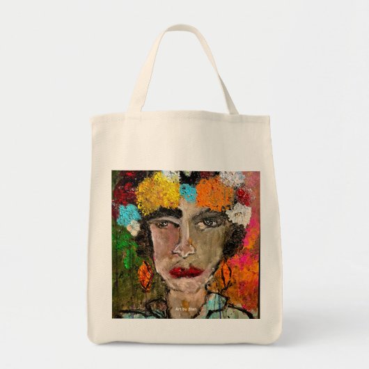 Grocery bag tote bag (Voorkant)