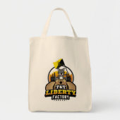 Grocery Canvas tas van T&T Liberty Factory (Voorkant)