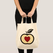 Grocery Shopping Food to Groming Logo Budget Tote Bag (Voorkant (product))