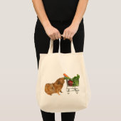Grocery Shopping Guinee Pig Tote Bag (Voorkant (product))