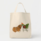 Grocery Shopping Guinee Pig Tote Bag (Voorkant)