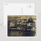Grocery Store Interior 1906  Briefkaart (Voorkant / Achterkant)