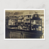 Grocery Store Interior 1906  Briefkaart (Voorkant)