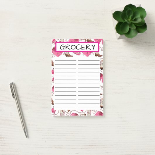 GROCERY STORE POST-IT® NOTES (Kantoor)