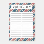 GROCERY STORE POST-IT® NOTES (Voorkant)