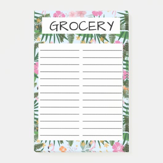 GROCERY STORE POST-IT® NOTES (Voorkant)