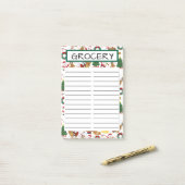 GROCERY STORE POST-IT® NOTES (Op bureau)