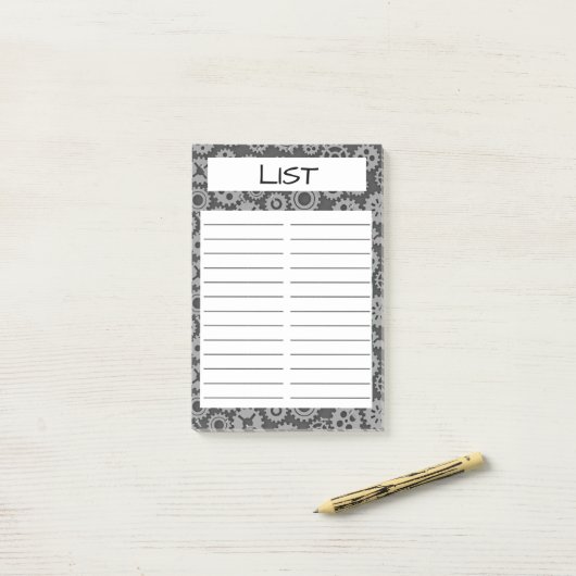 GROCERY STORE POST-IT® NOTES (Op bureau)