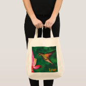 Grocery Tas "Love Hummingbird" (Voorkant (product))