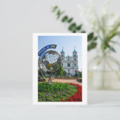 Grodno Belarus Architecture Cathedral Briefkaart (Staand voorkant)