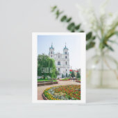 Grodno Belarus Architecture Cathedral Mensen Briefkaart (Staand voorkant)