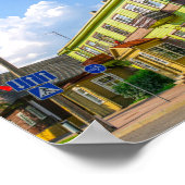 Grodno Belarus Architecture city cityscape street Poster (Hoek)