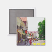 Grodno Belarus Architecture City Uitzicht Street Magneet (Voorkant / Achterkant)
