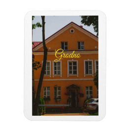 Grodno Belarus Architecture Street Building Magneet