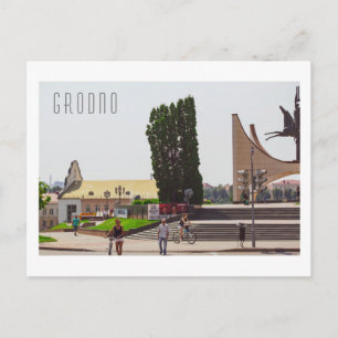 Grodno Belarus City Architecture Life Briefkaart