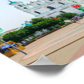 Grodno Belarus City Architecture Life People Poster (Hoek)