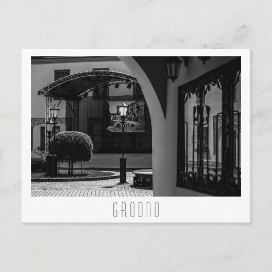 Grodno Belarus City Architecture Museum Briefkaart (Voorkant)