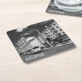 Grodno Belarus Cityscape Architecture City Uitzich Kartonnen Onderzetters (Schuin)