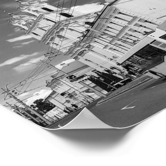 Grodno Belarus Cityscape Architecture City Uitzich Poster (Hoek)