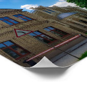 Grodno Belarus Cityscape Architecture Synagogue Poster (Hoek)