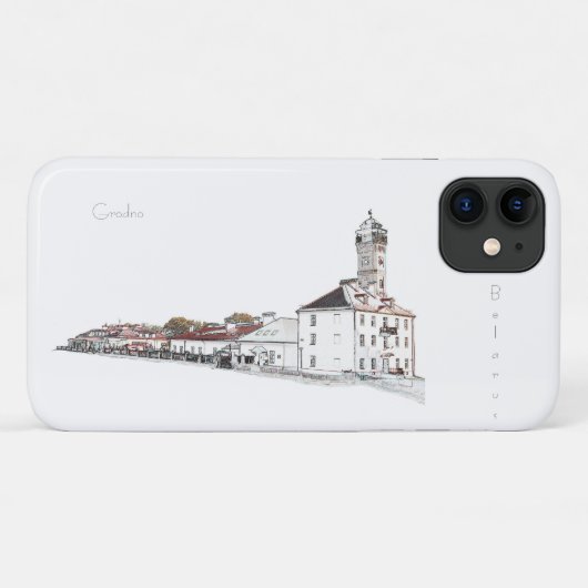 Grodno Hrodna Belarus Architecture iPhone 11 Hoesj Case-Mate iPhone Case (Achterkant (horizontaal))
