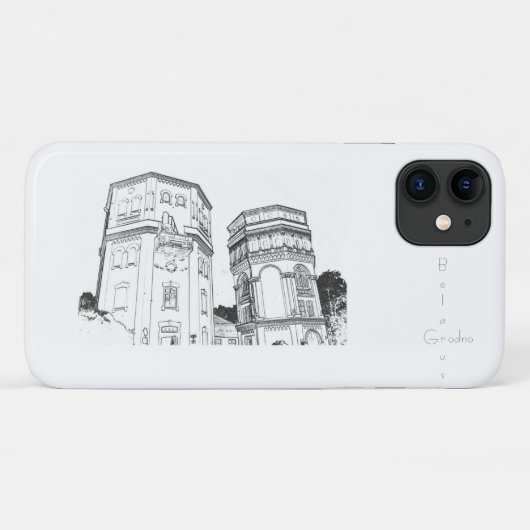 Grodno Hrodna Belarus Architecture iPhone 11 Hoesj Case-Mate iPhone Case (Achterkant (horizontaal))