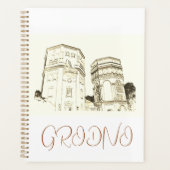 Grodno Hrodna Belarus Architecture Water Towers Planner (Voorkant)