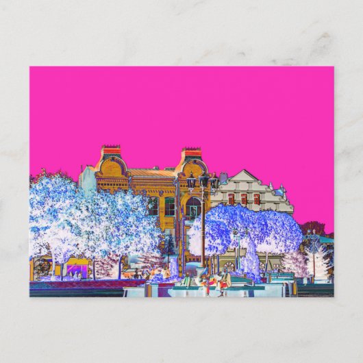 Grodno Wit-Rusland Architectuur Briefkaart (Voorkant)