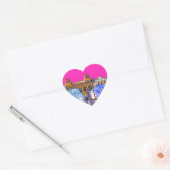 Grodno Wit-Rusland Architectuur Hart Sticker (Envelop)